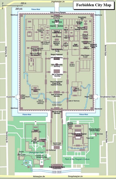 forbidden city map