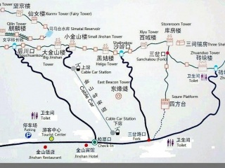 Jinshanling-Great-Wall-Map